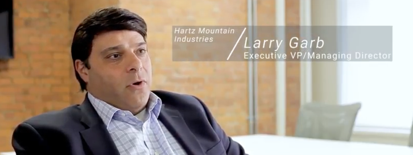 Larry Garb, Executive VP/Managing Director at Hartz Mountain Industries