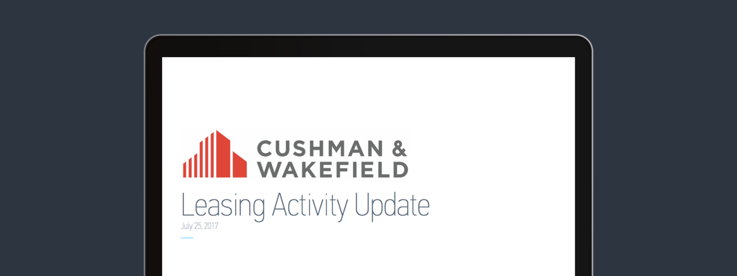 Cushman & Wakefield - Leasing Activity Update