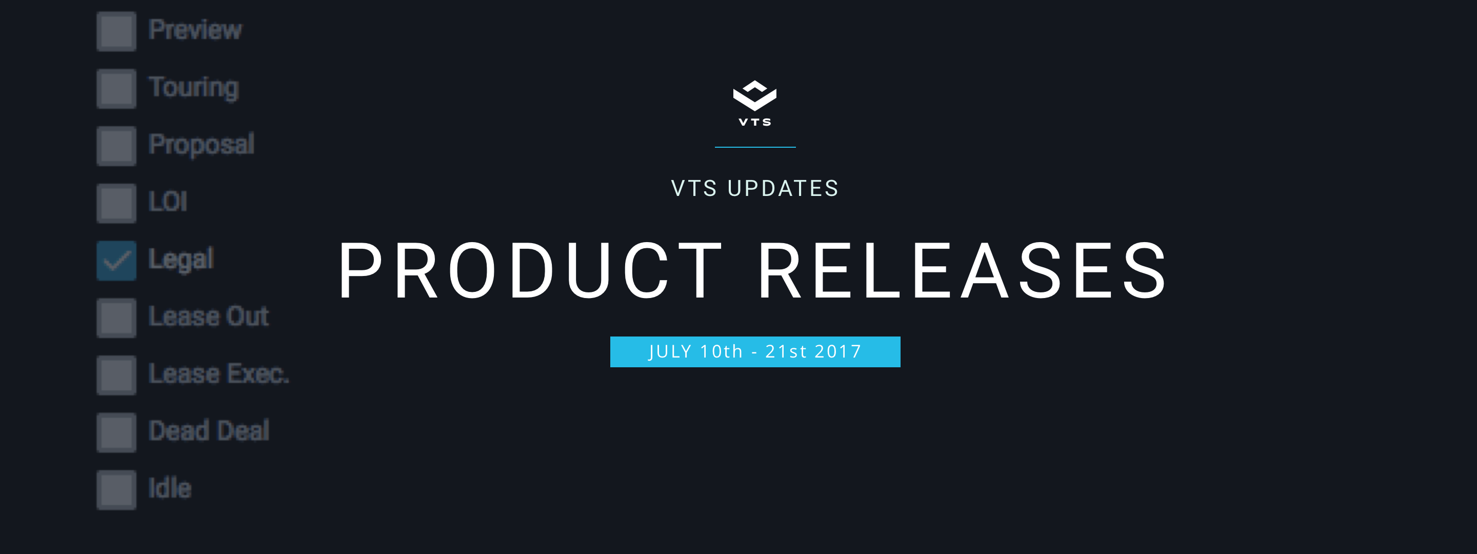 VTS Updates - Product Releases