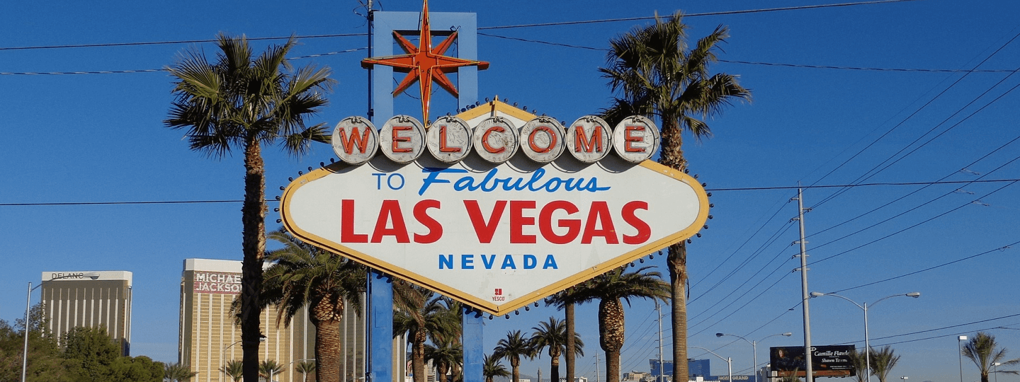 Welcome to Fabulous Las Vegas Nevada sign