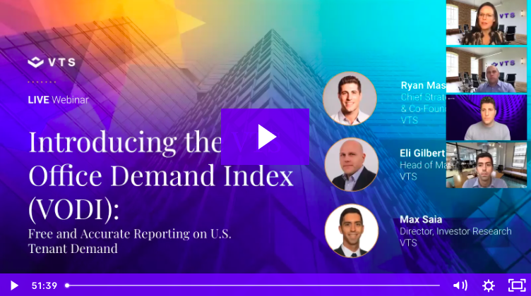 Introducing the VTS Office Demand Index: Free and Accurate Reporting on U.S. Tenant Demand